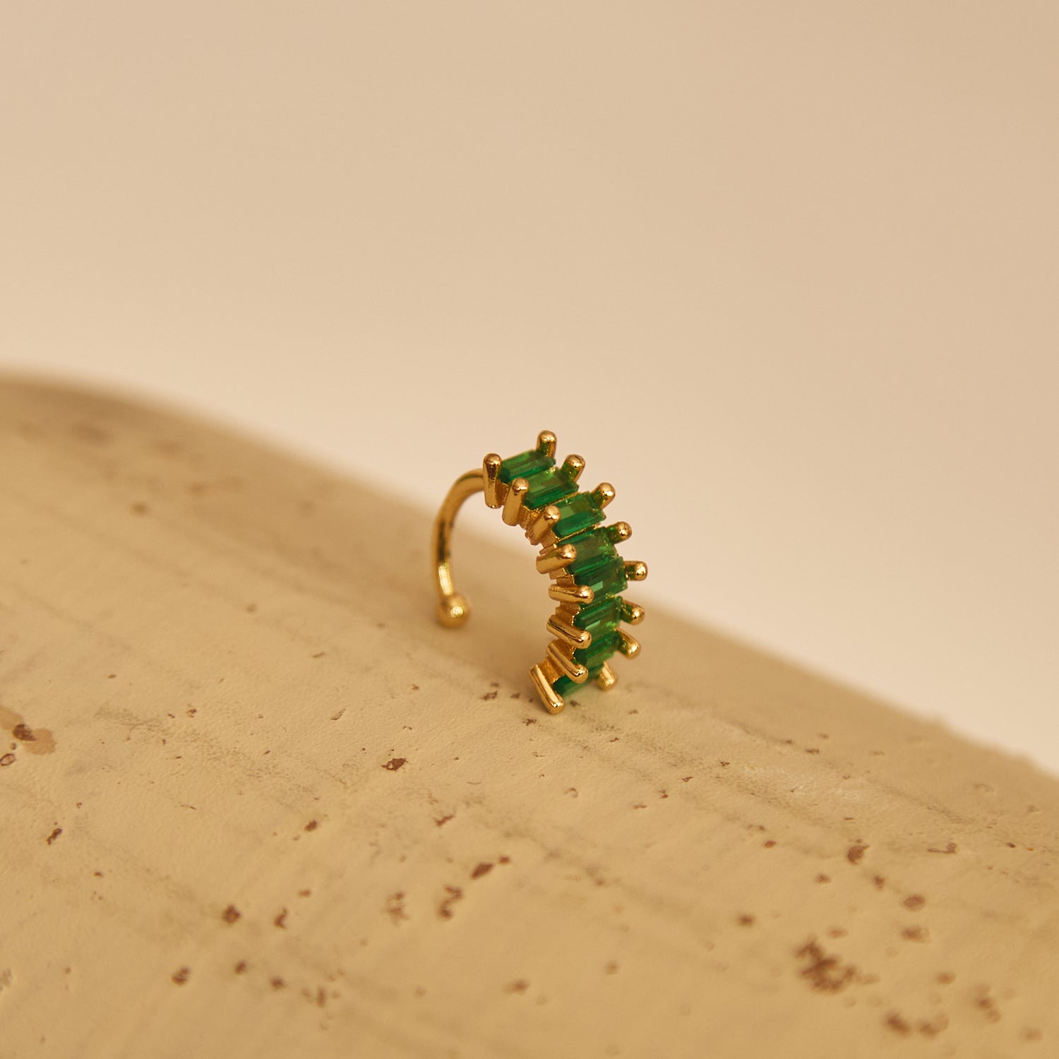 Earcuff Olivia Verde
