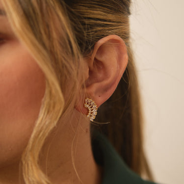 Aretes Isabella Blanca