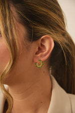 Aretes Angie Verde