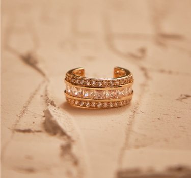 Earcuff Amal Blanco