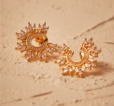 Aretes Angie Blanca