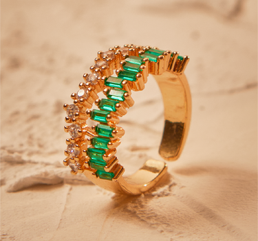 Anillo Cielo Verde