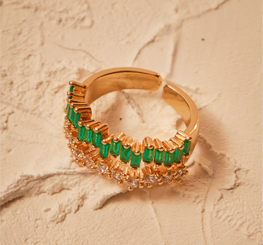Anillo Cielo Verde