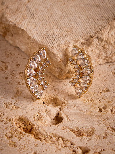 Aretes Isabella Blanca