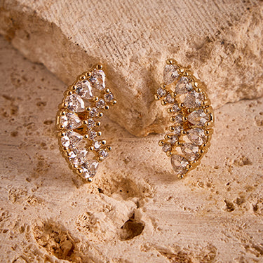 Aretes Isabella Blanca