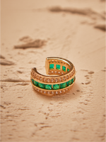 Earcuff Amal Verde