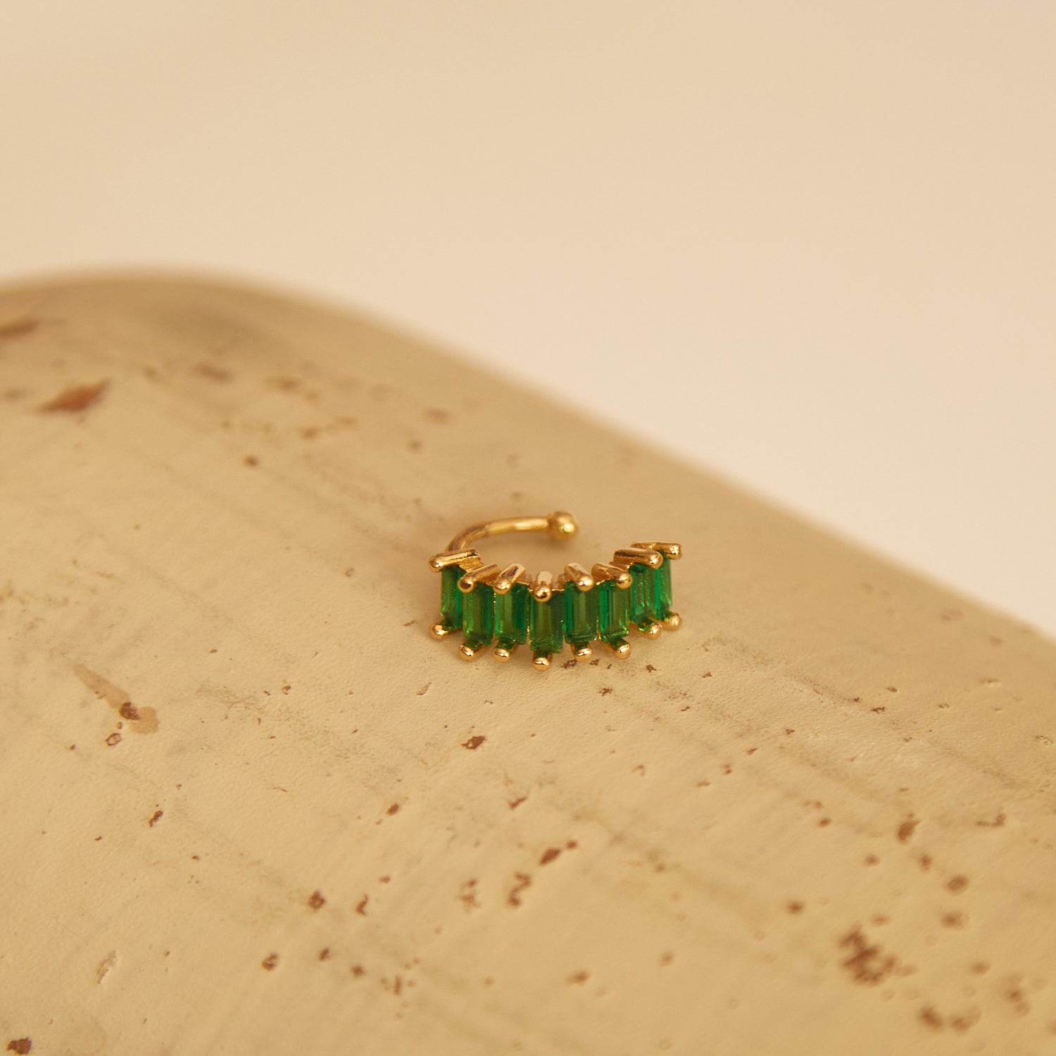 Earcuff Olivia Verde